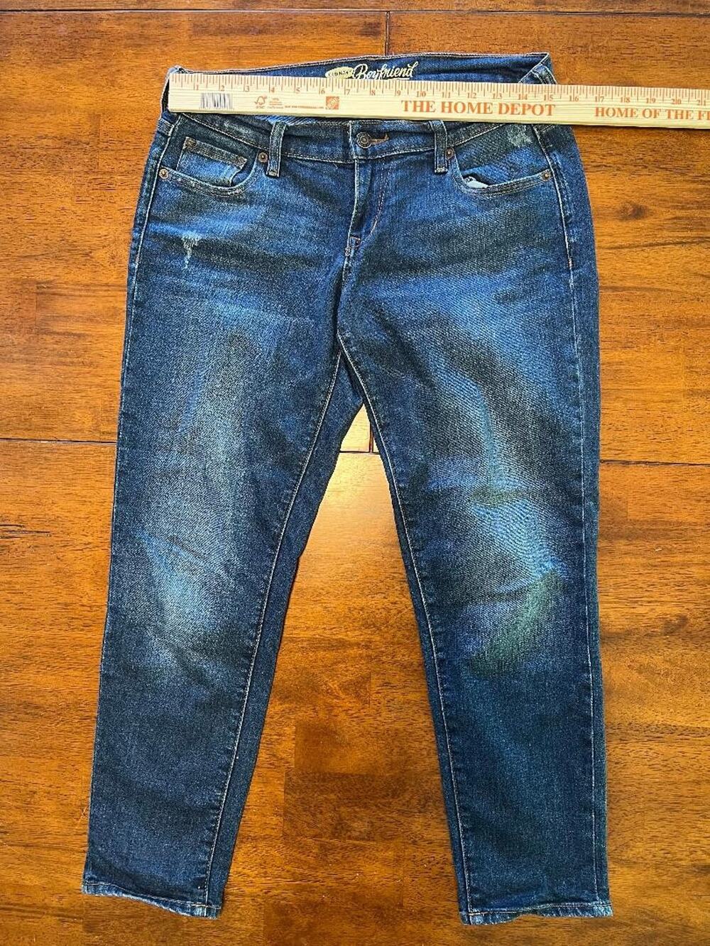 Womens Old Navy Boyfreind Crop Jeans Size 2
